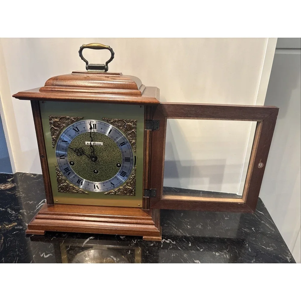 Seth Thomas LEGACY Chime MANTLE CLOCK 3W 1314-000 W/Key
